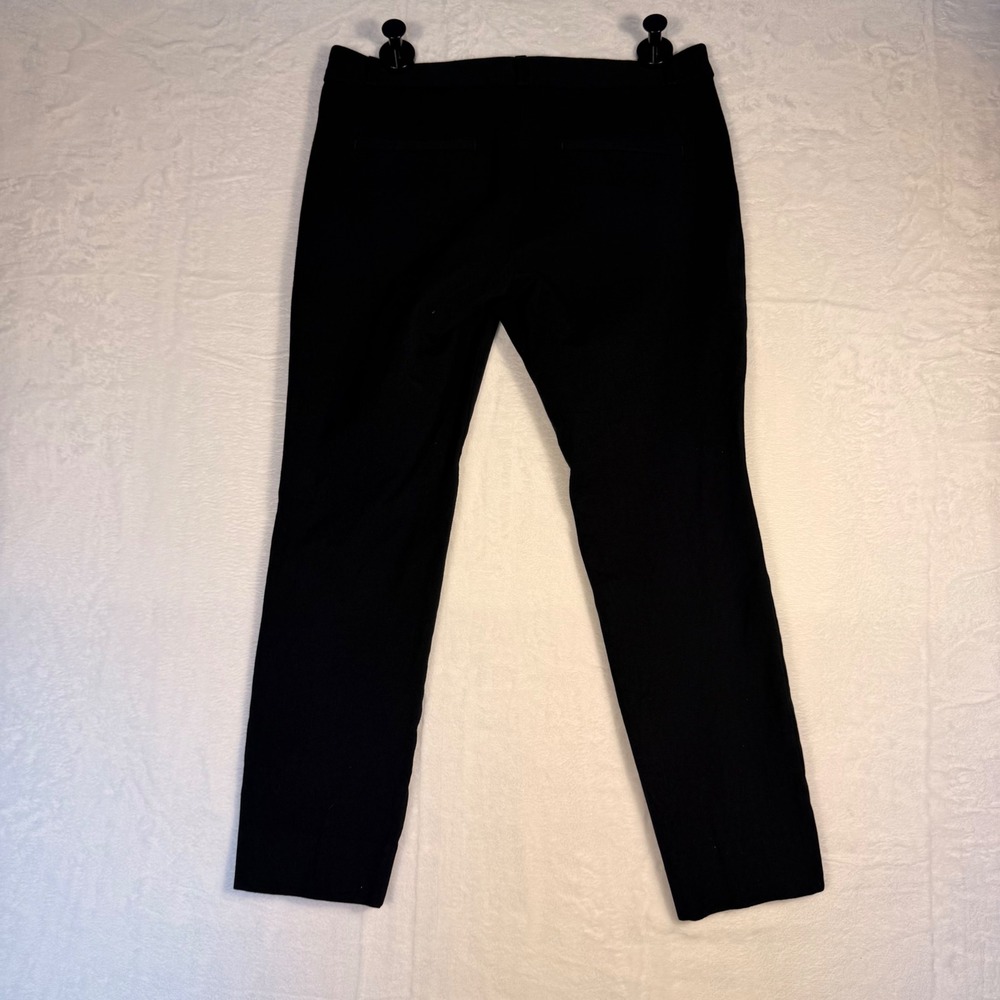 Banana Republic Sloan Black Slim Ankle Dress Pants Petite 4P